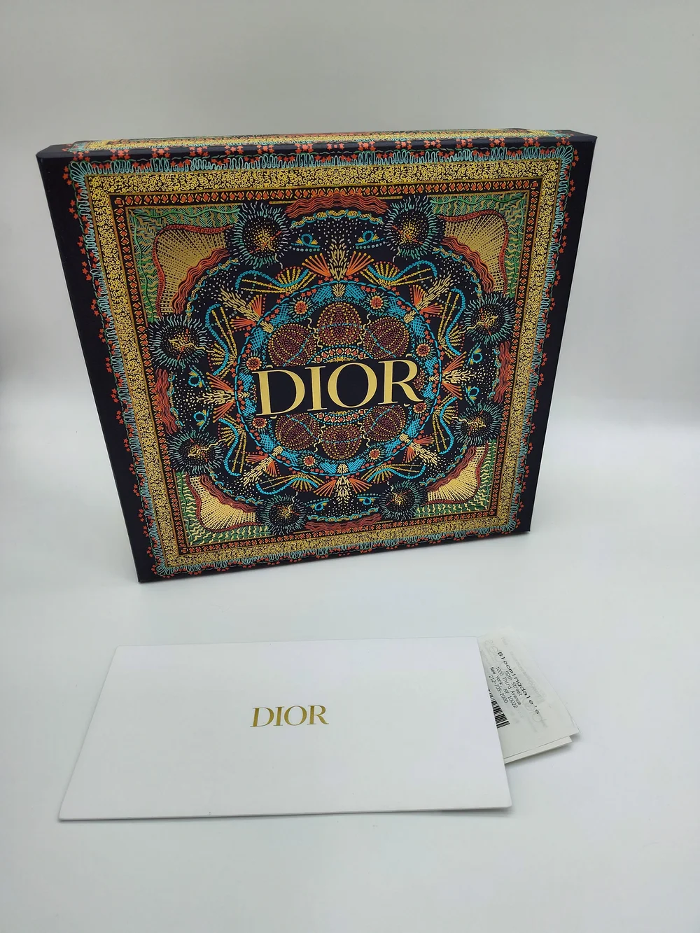 DIOR Limited Edition Gift Presentation Box Tissue Card Luxury Collector Package